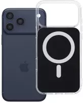 Oem dėklas, skirtas iPhone 18 Pro Max / 17 Pro Max Clear Fusion Mag, suderinamas su MagSafe, juodas