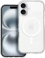 Oem dėklas, skirtas iPhone 18 Pro Max / 17 Pro Max Clear Mag Cover (STR / CAMERA PROTECTION), suderinamas su MagSafe, permatomas