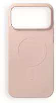 Oem dėklas, skirtas iPhone 17 Pro Max / 18 Pro Max, silikoninis, su MagSafe magnetine sistema (didelė anga), rožinės spalvos