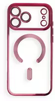Dėklas Oem Case for iPhone 18 Pro Max / 17 Pro Max Electro Mag Cover compatible with MagSafe burgundy