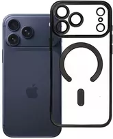 Dėklas Oem Case for iPhone 18 Pro Max / 17 Pro Max Electro Mag Cover compatible with MagSafe juoda