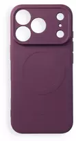 OEM dėklas iPhone 18 Pro / 17 Pro silikoninis Mag dangtelis, suderinamas su MagSafe (kameros apsauga) bordinės spalvos
