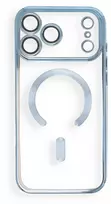 Oem dėklas, skirtas iPhone 18 Pro Max / 17 Pro Max Electro Mag dėklas, suderinamas su MagSafe, dangaus mėlynas