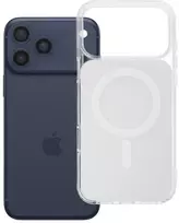 Dėklas Oem Case for iPhone 18 Pro Max / 17 Pro Max Clear Fusion Mag Cover compatible with MagSafe baltas