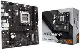 Pagrindinė plokštė ASRock A620AM-P AM5 mATX HDMI DDR5
