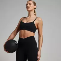 MYPROTEIN Women's My Protein Sports Bra Juodas S