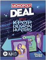 MONOPOLY Kortų žaidimas „Monopoly Deal: KPOP Demon hunters“, EN