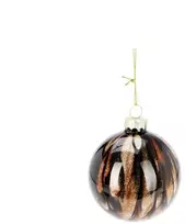 Philips Kalėdinis stiklinis rutulys 8 cm rudos spalvos