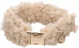 Flamingo DOG COLLAR POOKIE BEIGE 23-35CM 15MM