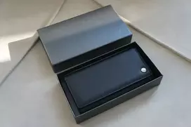 BMW Juodas Premium Oda Užtrauktuko Piniginė Originali 80212344445
