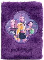 Kids Euroswan - Akcesoria licencyjne Kids Euroswan - Priedai licencyjne Pliušinis bloknotas A5 Huntrix K-POP Demons