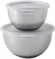 KitchenAid 2 maišymo dubenėlių rinkinys, nerūdijančio plieno
