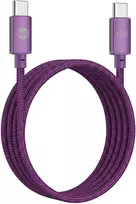 Forever Vibe laidas USB-C – USB-C 1,0 m 60W tamsios vyšnios spalvos