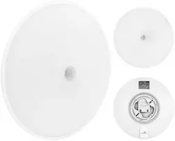 Lubinis šviestuvas LED lempa su PIR jutikliu Maclean, lubinė, 15W, 1300lm, IP54, 220-240V~ 50/60Hz, MCE537