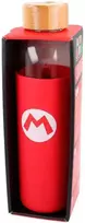 STOR Nintendo Super Mario Bros silicone cover glass bottle 585ml