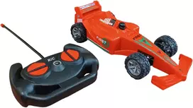 Radijo bangomis valdomas automobilis Formulė, oranžinis, Spalva: Juoda