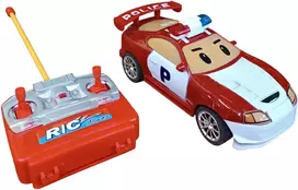 Radijo bangomis valdomas automobilis policijos automobilis, raudonas, Spalva: Mėlyna