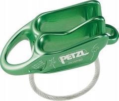 Čekija Petzl REVERSO žalias– universalus saugojimo ir nusileidimo įtaisas