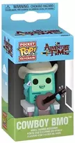 FUNKO POP! Raktų pakabutis: Adventure Time - Cowboy BMO, ~10 cm