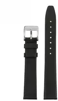 Pacific W104 leather watch strap - juodas - 18mm