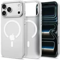 Tech-Protect MagZero MagSafe dėklas, skirtas iPhone 17 Pro Max / 18 Pro Max - Matinis baltas