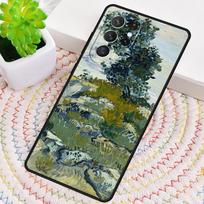 Van Gogh Oil Painting TPU Phone Case For Samsung Galaxy note 10 pro S26 S25 S24 S23 S22 Ultra Plus S21 FE S20 Shockproof Cover Galaxy S26 black