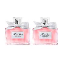 DIOR Miss EDP Perfume Floral EDP Peony Rose Peach Vanilla // Mother's Day gift for mom 50ml*2 without gift box or bag rožinio aukso spalvos