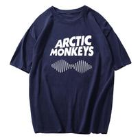 Arctic Monkeys unisex T Shirt Summer Vintage Tops Tee Casual T-Shirt Hip Hop Hipster Loose Funny Cotton unisex Tees S įvairiaspalvis