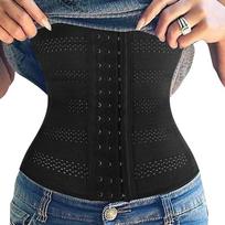 Women Waist Trainer Corset Body Shaper Adjustable Hook Closure Slimming Waist Cincher for Tummy Control and Posture Support M juoda