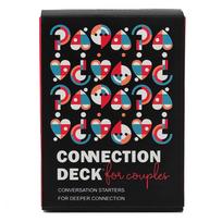 Connection Deck: Deep Affection Couple's Conversation Game red