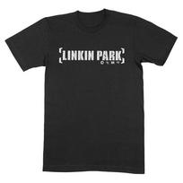 Linkin Park Marškinėliai Bracket Logotipas Roko Grupė Naujas Juodas Oficialus M white