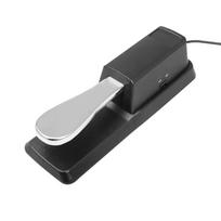 Sustain Pedalas su Poliariteto Jungikliu MIDI Klavišiniams, Sintezatoriams, Skaitmeniniams Pianinams, Elektriniams Pianinams, Būgnams, Muzikos Instrumentų Aksesuarams juoda