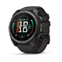 Išmanusis laikrodis Garmin fēnix 9 51mm Carbon Grey DLC Titanium/Black 010-04763-11