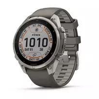 Išmanusis laikrodis Garmin fēnix 9 Pro inReach Solar 47mm Titanium/Pebble Grey 010-04338-01