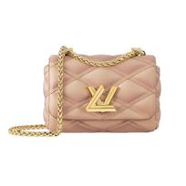 LOUIS VUITTON GO 14 Lambskin Crossbody Bag, Shoulder Bag Women's Beige M82752 One Size 1 beige
