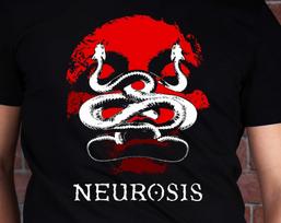 NEUROSIS T Shirt and kids shirt Unisex Post Metal, Sludge Experimental Avant Garde, Band Tee S-M-L-XL-XXL-3XL Oversized 140 red