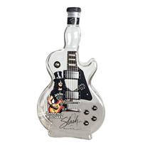 Guitar Shaped Retro Rock Style Liquor Decanter High Borosilicate Glass Collectible Decor For Wine Cabinet And Home Bar Display white