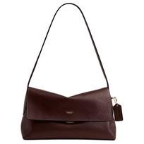 COACH Chelsea natūralios odos rankinė per petį, didelė, moteriška, klevo rudos spalvos CDS58-B4MPL One Size 1 black