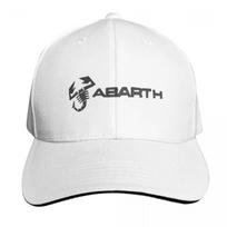 Adesivo Scorpione Abarth Spausdinta Kepurė Madinga Laisvalaikio Beisbolo Kepurės Reguliuojama Kepurė Hip Hop Vasaros Unisex Beisbolo Kepurės (as the picture,One Size) red