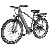 26 colių elektrinis dviratis suaugusiems, 250W variklis Ebike, 36V 10.4Ah, 25 km/h 7 pavarų E kalnų dviratis NFC - Juodas juoda