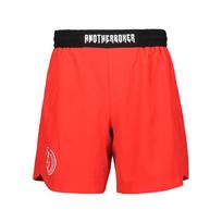 Mens Boxing MMA Shorts Training Fight Pants Muay Thai Kickboxing Gym Workout Casual Wear S raudona
