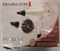 SALE OUT. Remington AC9140 ProLuxe Hair Dryer, White/Gold/Black | Remington Hair dryer | ProLuxe AC9140 | 2400 W | Number of temperature settings 3 | Ionic function | Diffuser nozzle | White/Gold/Black | DAMAGED PACKAGING | Warranty 24 month(s) AC9140SO | 2000001435571