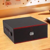 Trading Card Storage Box Display Case for Playing Cards violetinė