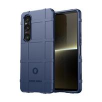 For Sony Xperia 1 VI Case Sony Xperia 1 VI 10 VI Cover Shockproof Armor Rubber Anti-Slip Phone Back Cases For Sony Xperia 1 VI For Sony Xperia 1 VI mėlyna