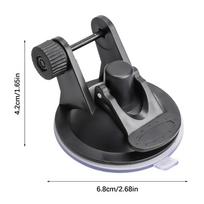 Car Dash Cam Mount 180 Degree Adjustable Camera Holder 68mm Suction Cup Auto Dash Cam Base Bracket for Car Dashboard Windshield juoda