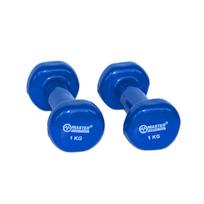 Vinyl dumbbells 1kg x2 MASTER
