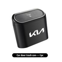 For KIA Car Door Trash Can Leather Hanging Storage Bags Accessories Cerato Soul Venga Forte Spectra Sedona Niro Cadenza