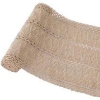 Yousheng Boho Table Runner, Rustic Farmhouse Burlap Jute Woven Table Runner for Dining Kitchen Centerpiece, Coffee Table, Home Decor 160cm gray