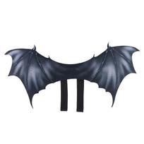 Halloween Pet Bat Wings Costume for Cats and Small Dogs, Lightweight Adjustable Bat Wing Outfit for Parties, Cosplay, and Photo Props S juoda