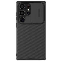 Nillkin For Samsung Galaxy S24 Plus / S24 Ultra 5G Case Camera Cover Slide CamShield Pro Lens Back Cover Protection Case Galaxy S24 Ultra juoda